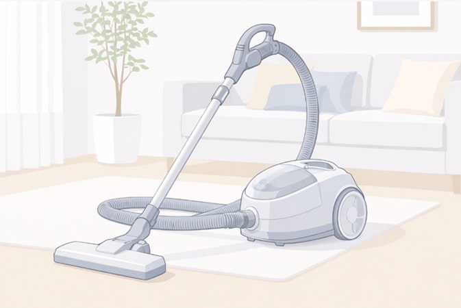 掃除機、キャニスター掃除機